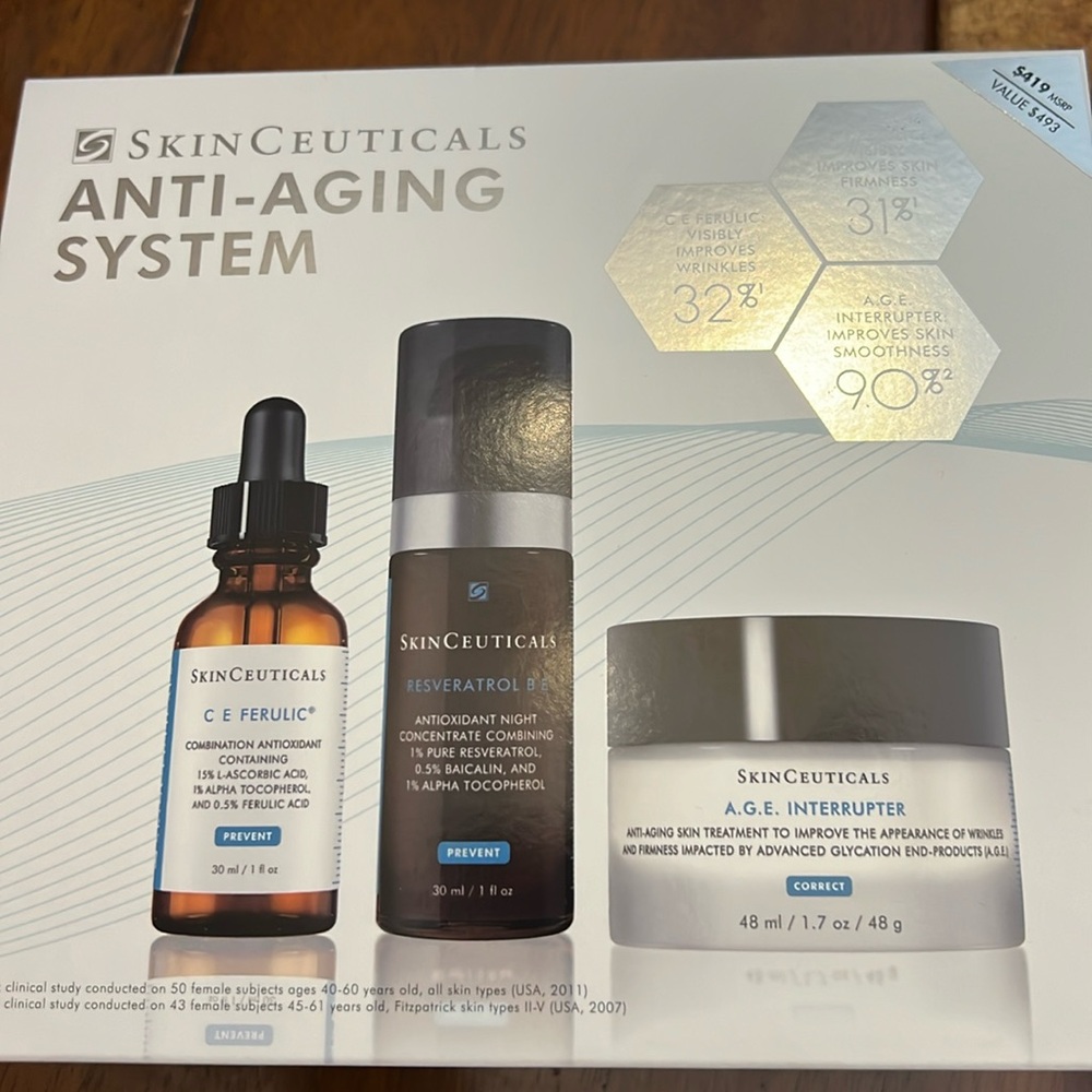 Anti-aging System skincare set